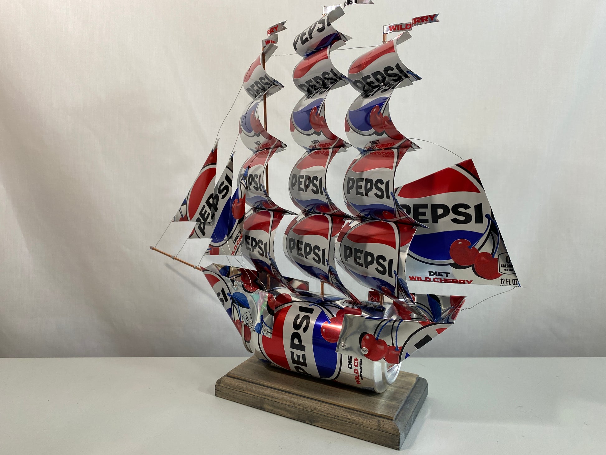 Pepsi Diet Wild Cherry Soda Can Ship
