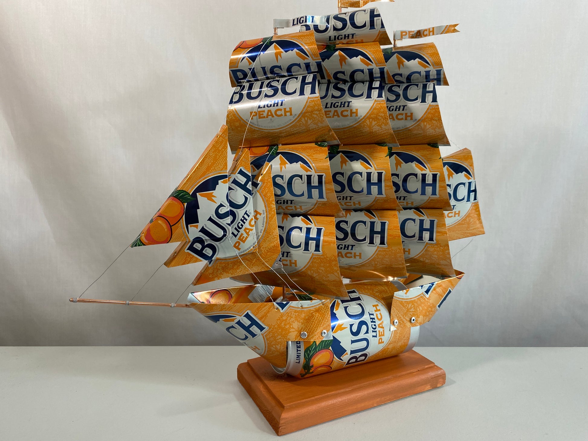 Anheuser Busch Light Peach Beer Can Ship
