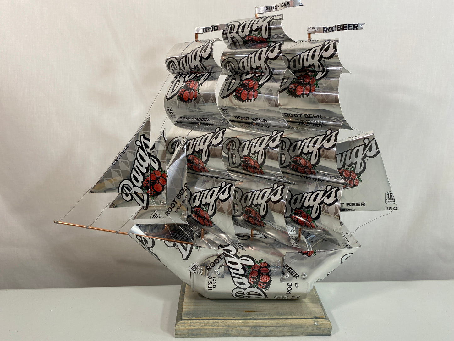 Barq's Root Beer Soda Can Ship