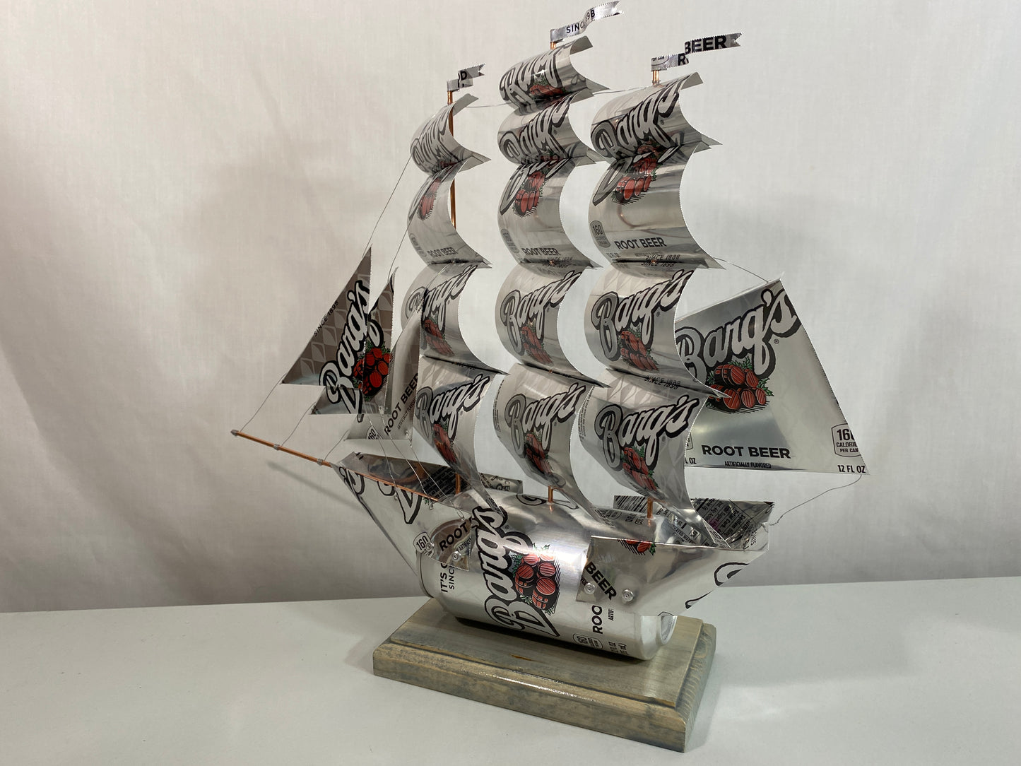 Barq's Root Beer Soda Can Ship