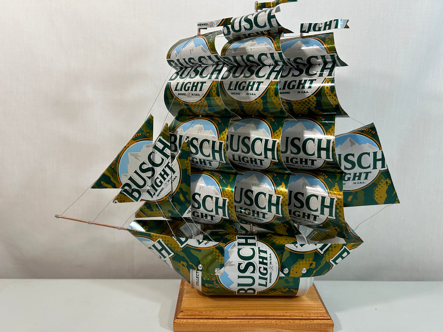 Anheuser Busch Light Camo Beer Can Ship