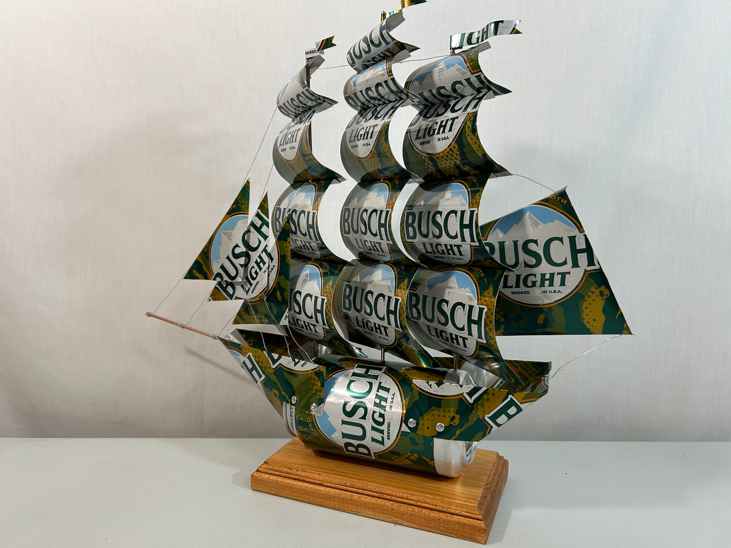 Anheuser Busch Light Camo Beer Can Ship