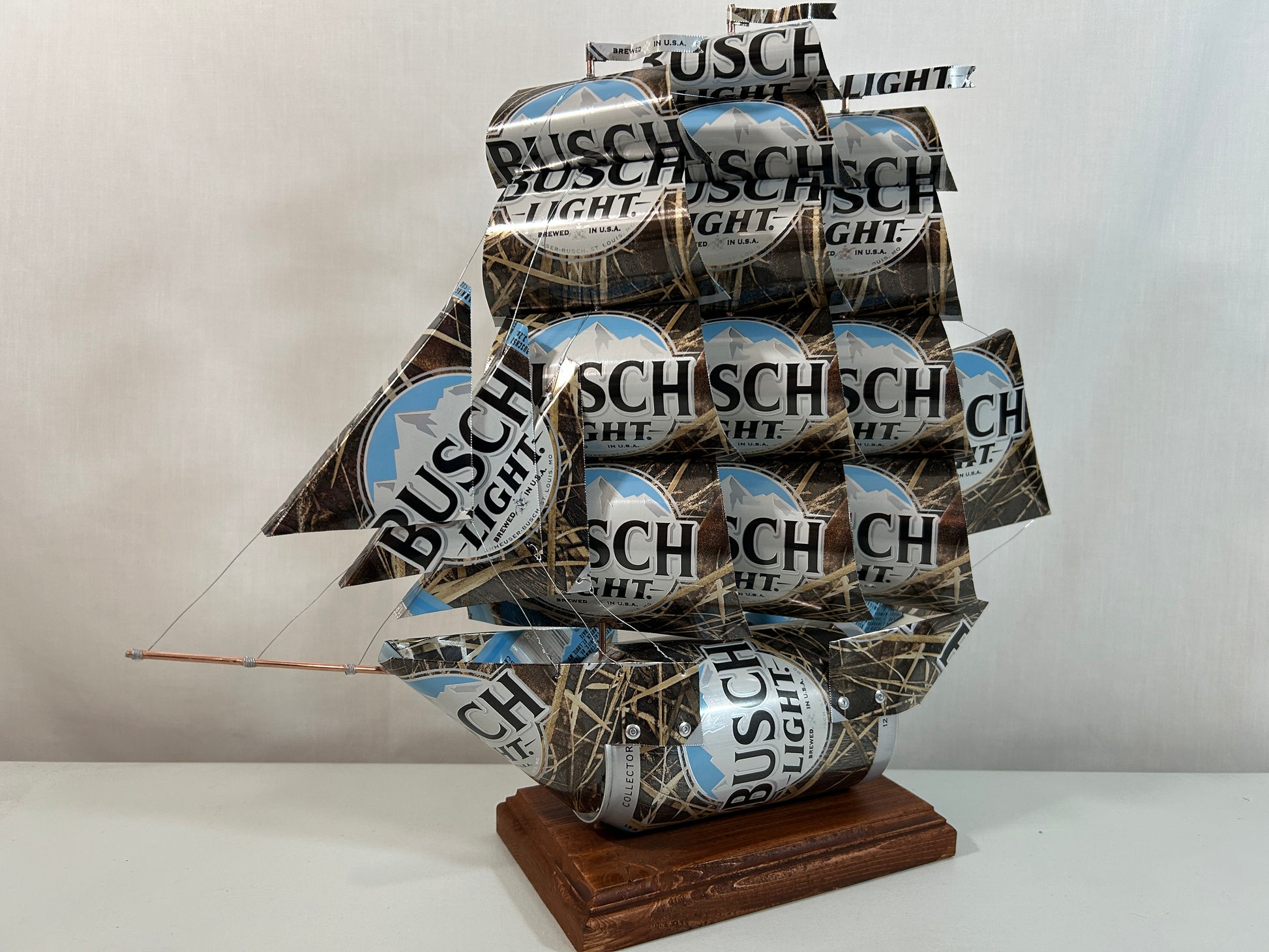 Anheuser Busch Light Camo Beer Can Ship