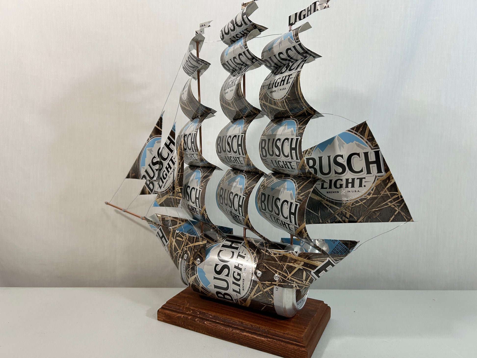 Anheuser Busch Light Camo Beer Can Ship