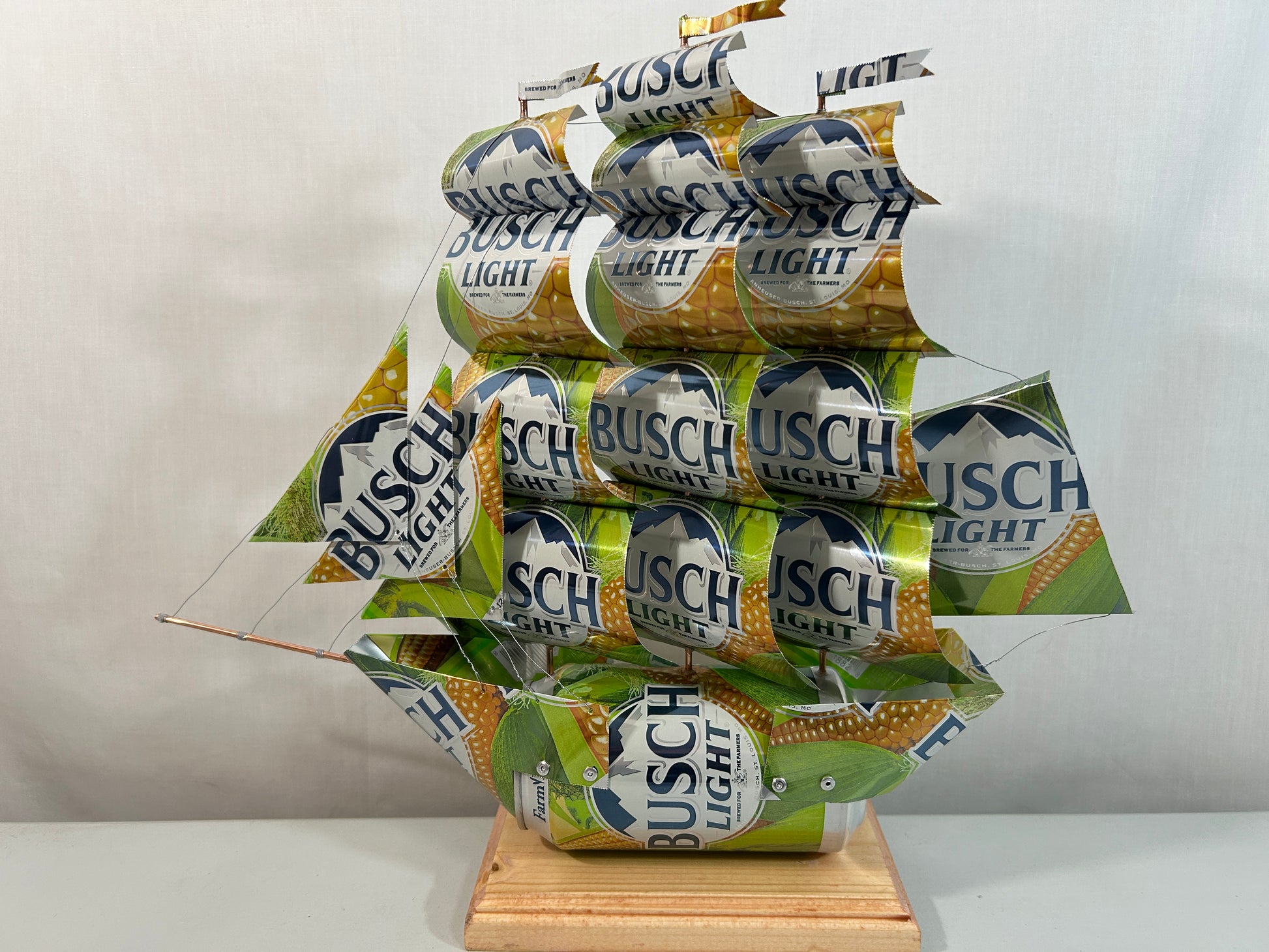 Anheuser Busch Light for the Farmers Beer Can Ship