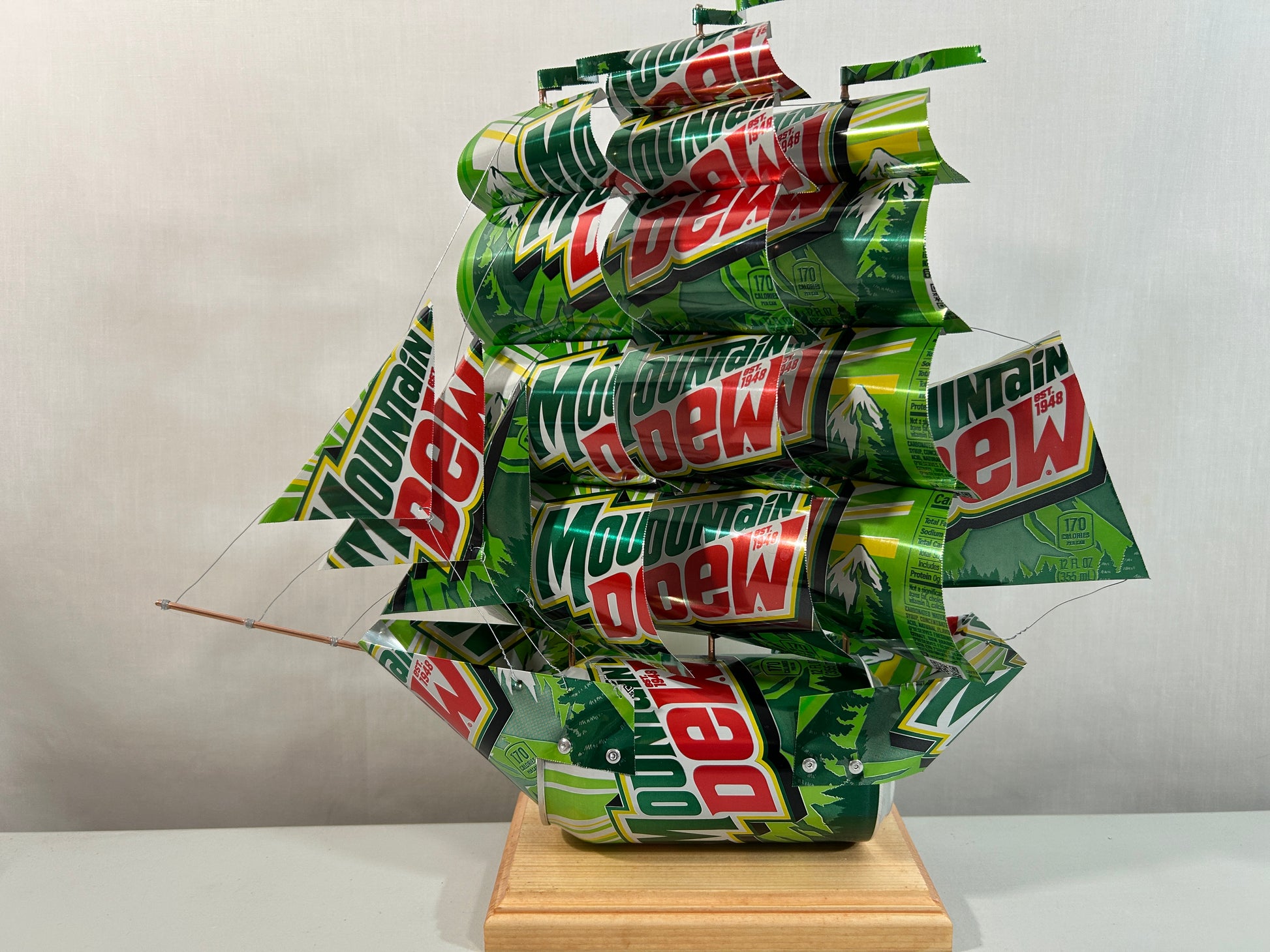Mountain Dew Soda Can Ship