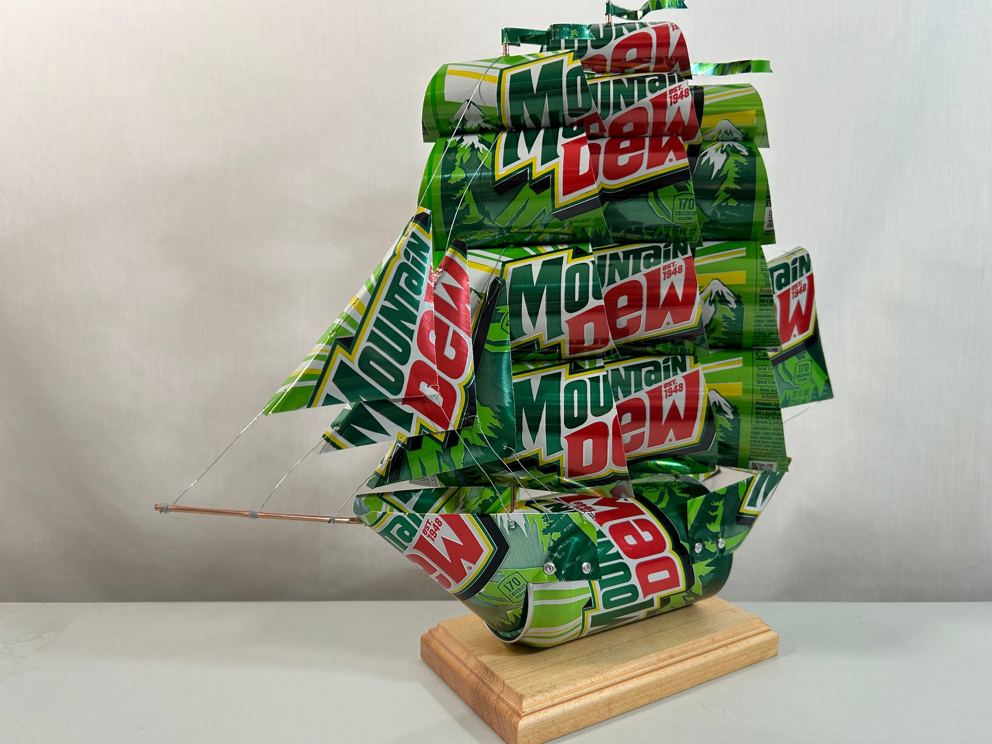 Mountain Dew Soda Can Ship