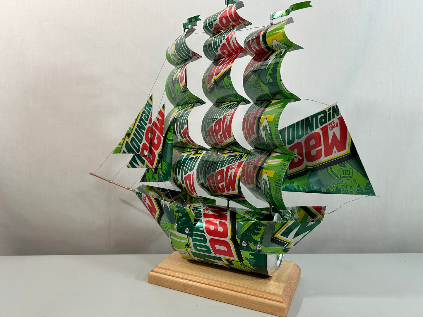 Mountain Dew Soda Can Ship