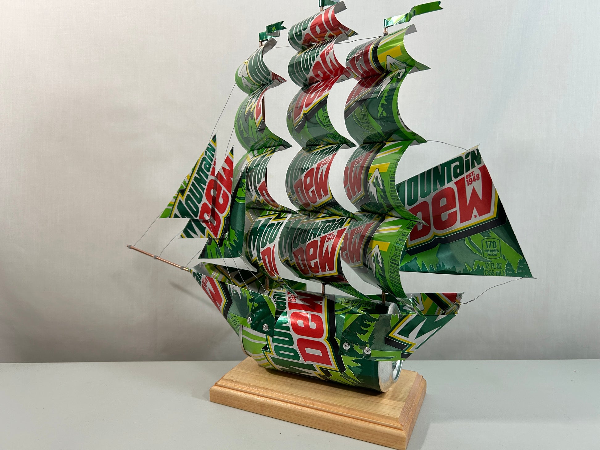 Mountain Dew Soda Can Ship