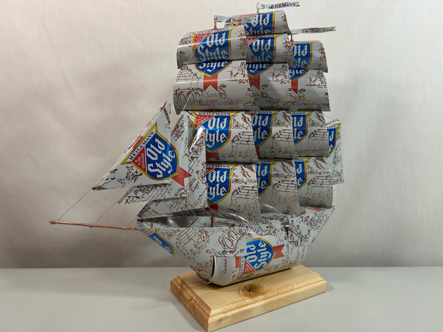 Heileman's Old Style Beer Can Ship