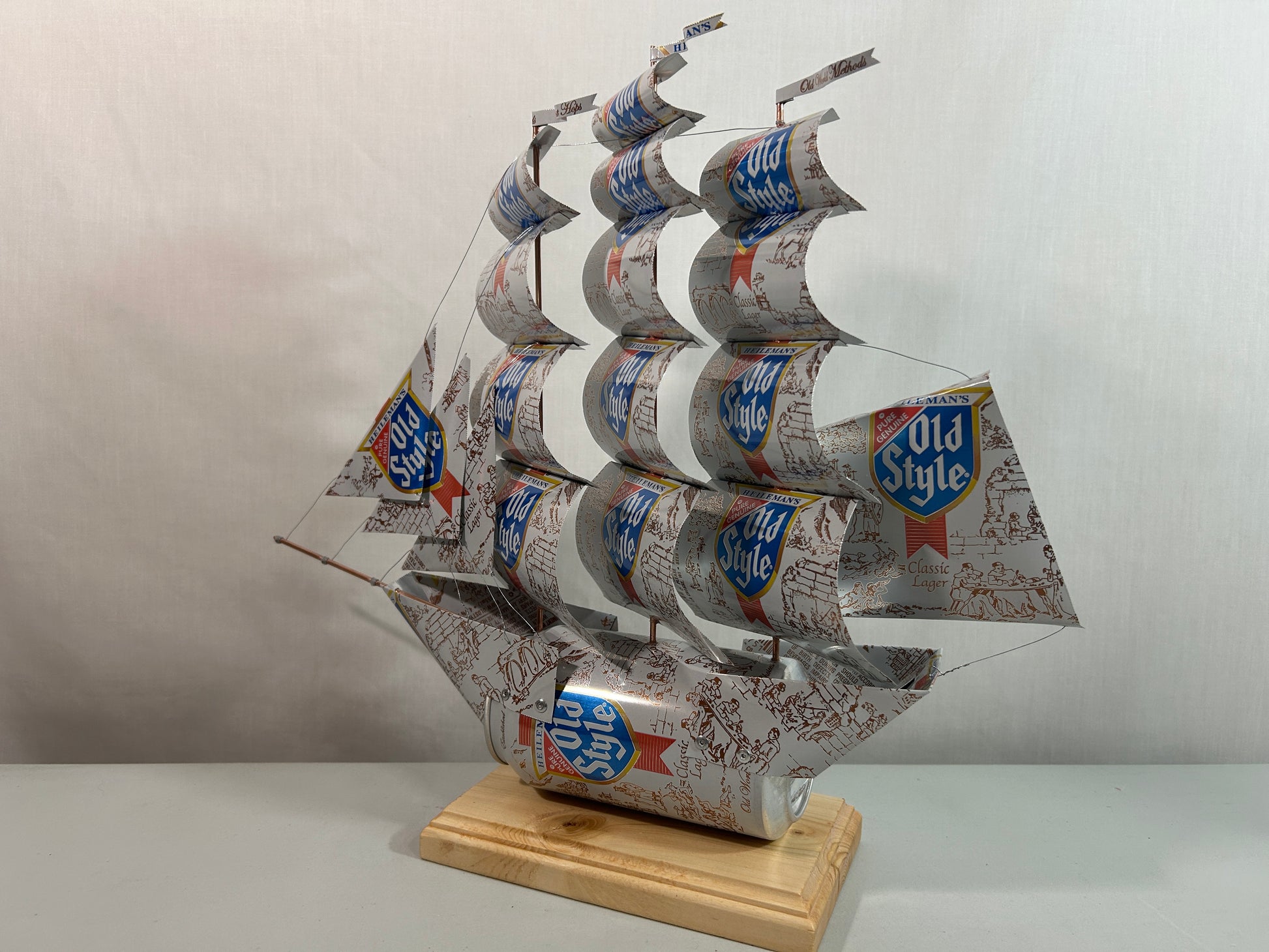 Heileman's Old Style Beer Can Ship