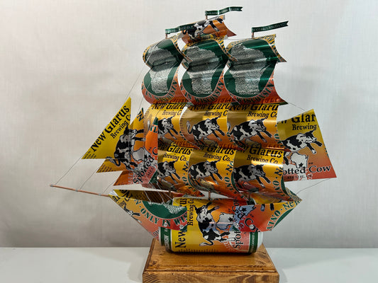 New Glarus Spotted Cow Beer Can Ship