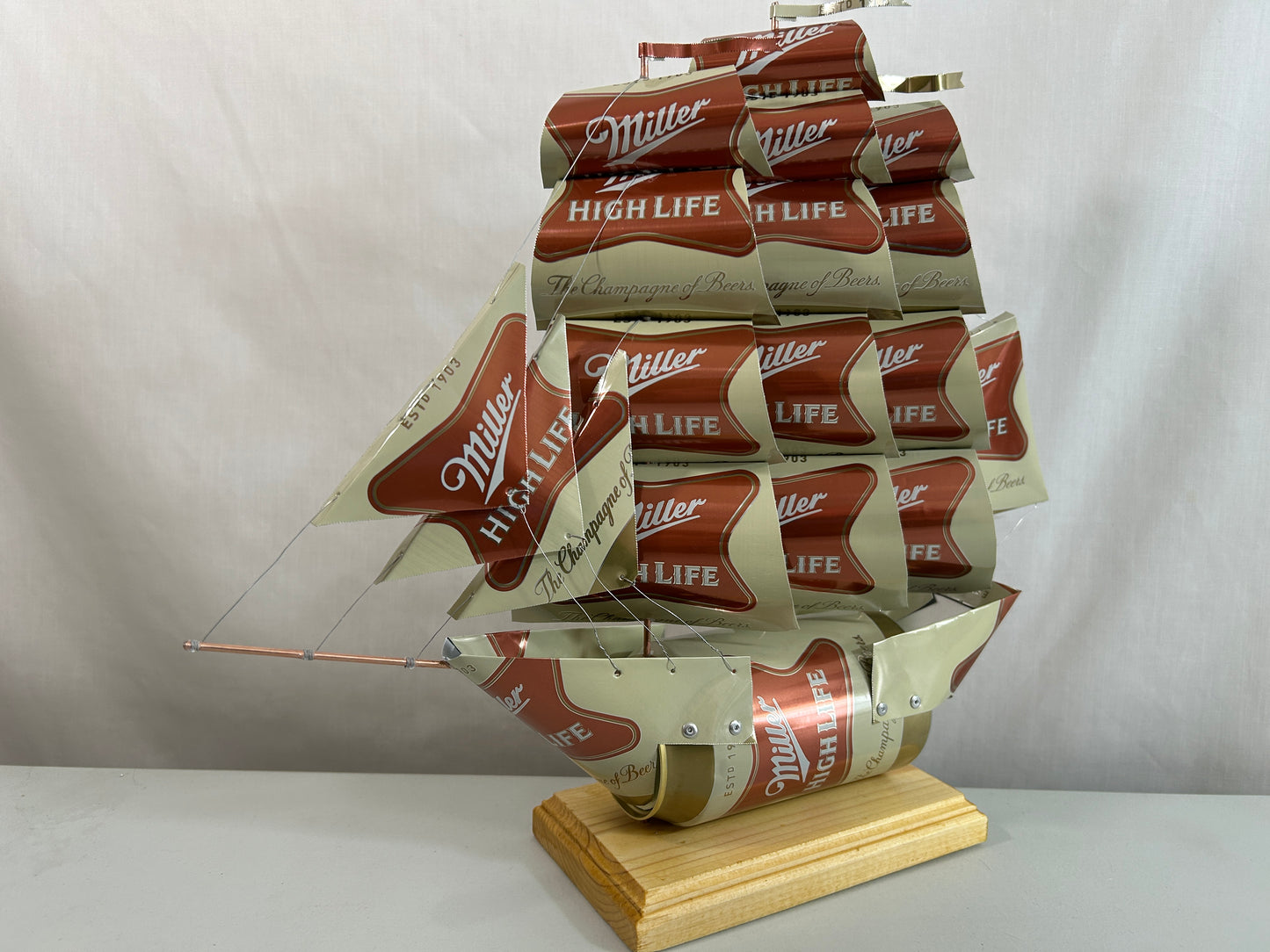 Miller High Life Beer Can Ship