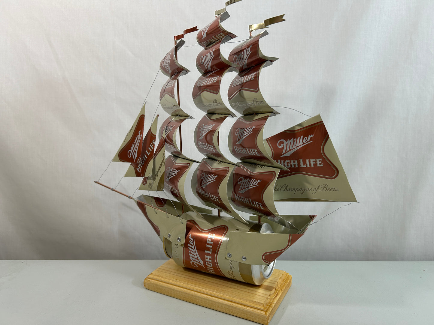 Miller High Life Beer Can Ship