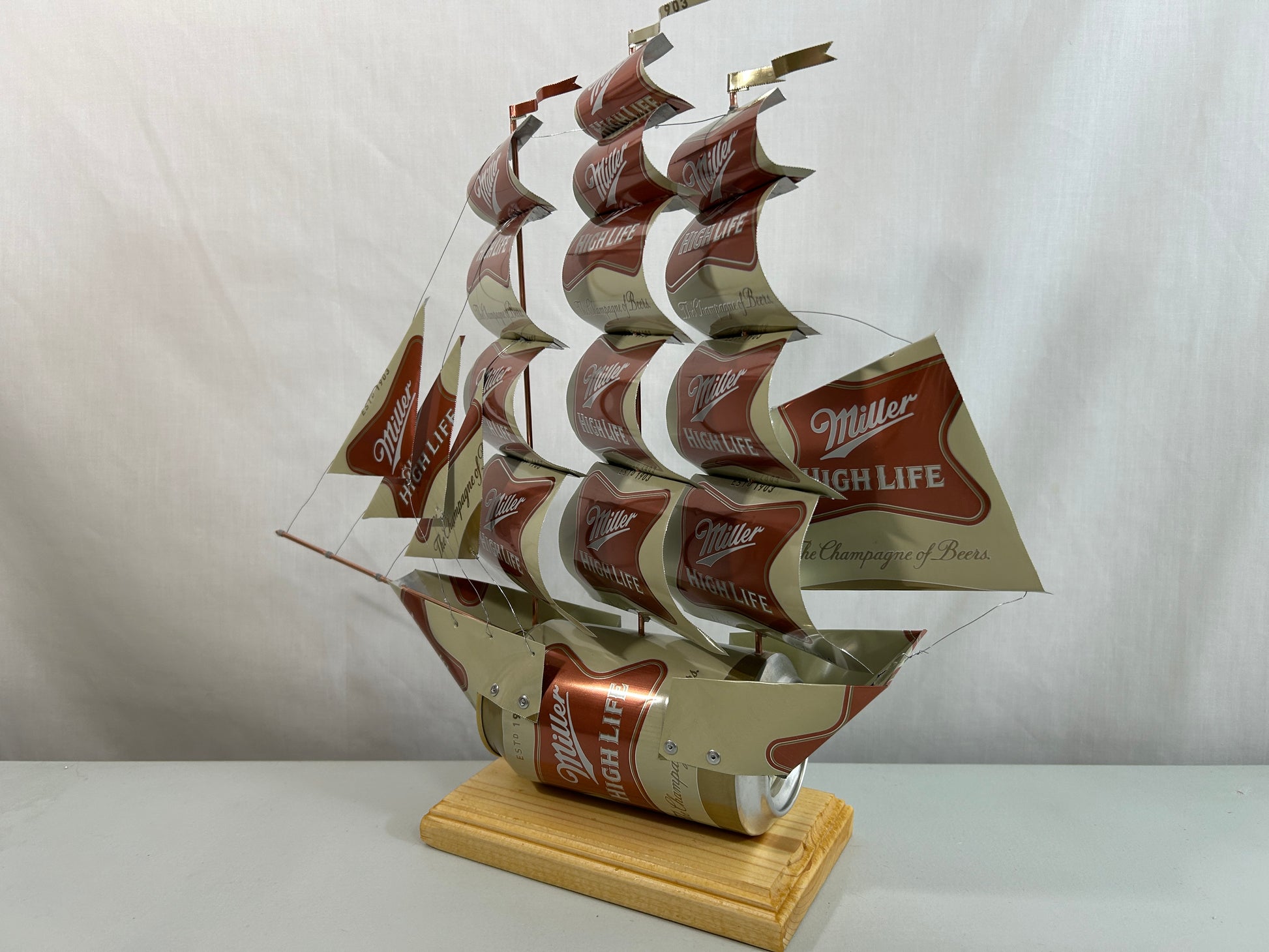 Miller High Life Beer Can Ship