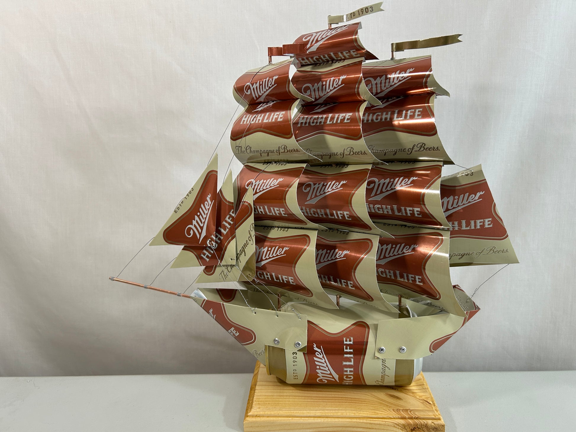 Miller High Life Beer Can Ship