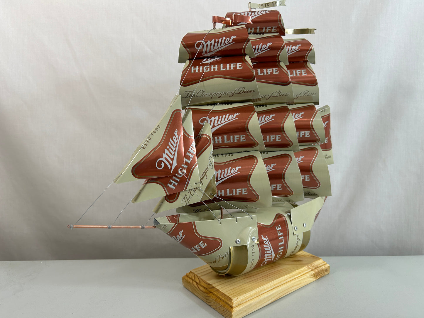 Miller High Life Beer Can Ship
