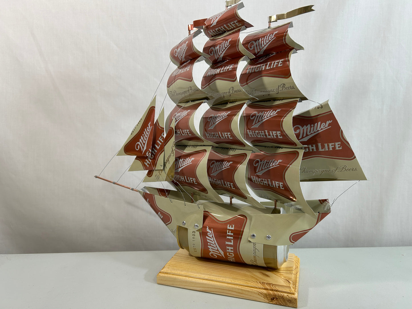 Miller High Life Beer Can Ship