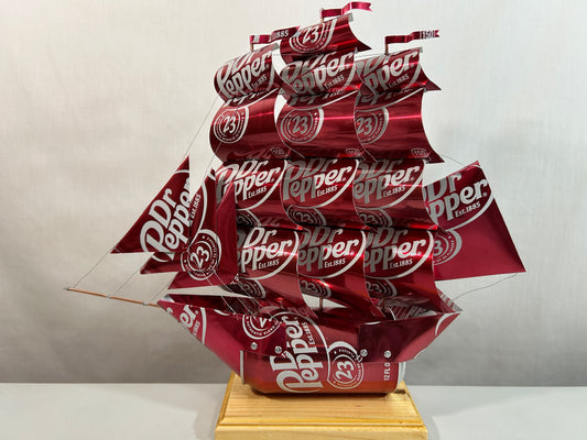 Dr Pepper Soda Can Ship