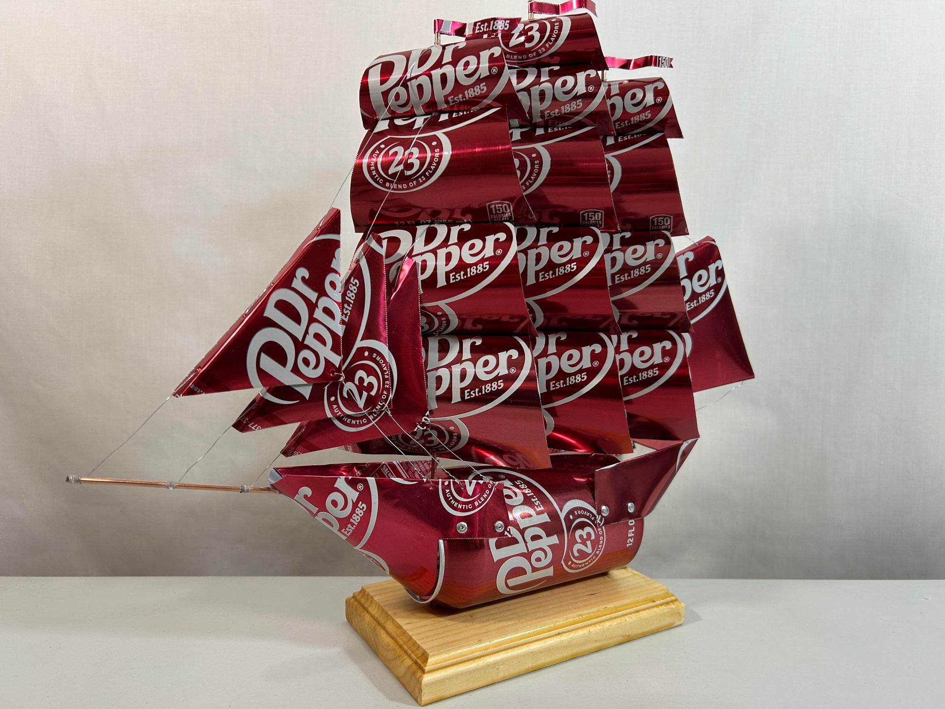 Dr Pepper Soda Can Ship