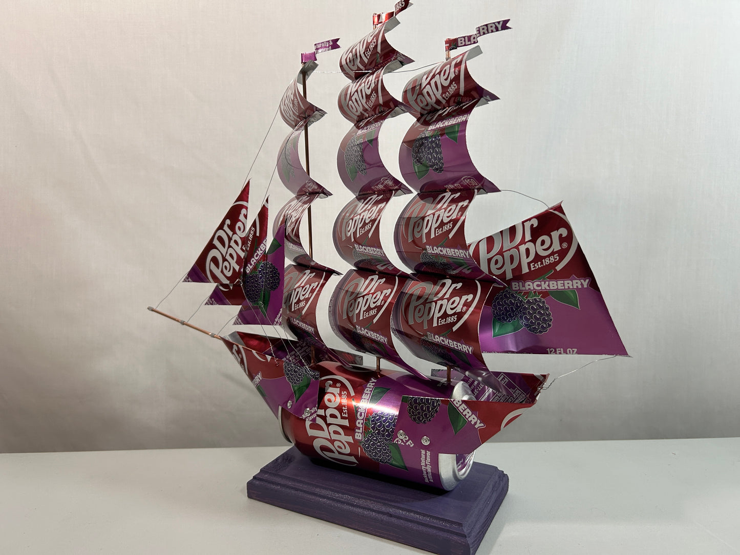 Dr Pepper Blackberry Soda Can Ship