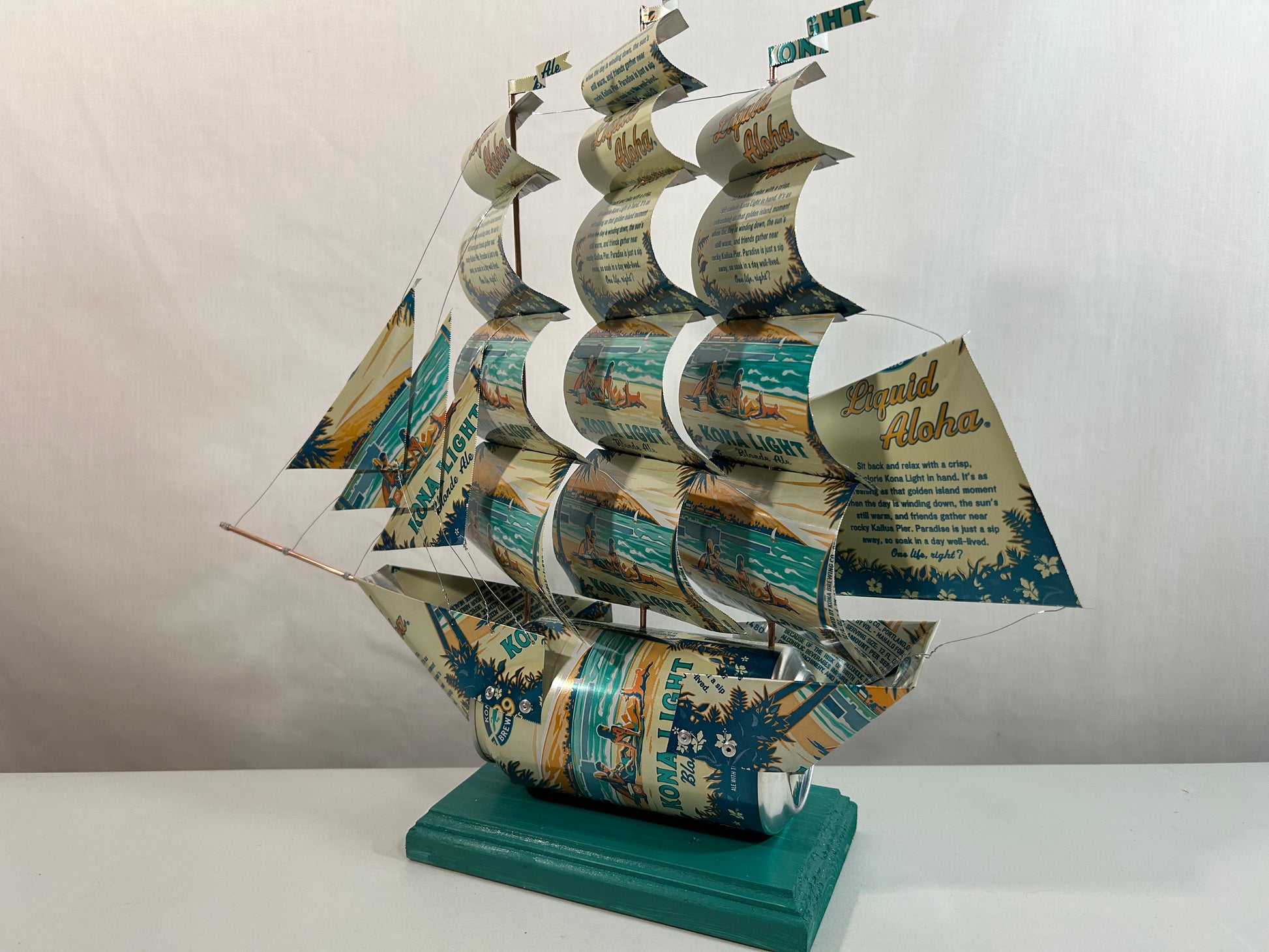 Kona Brewing Co Kono Light Blonde Ale Beer Can Ship
