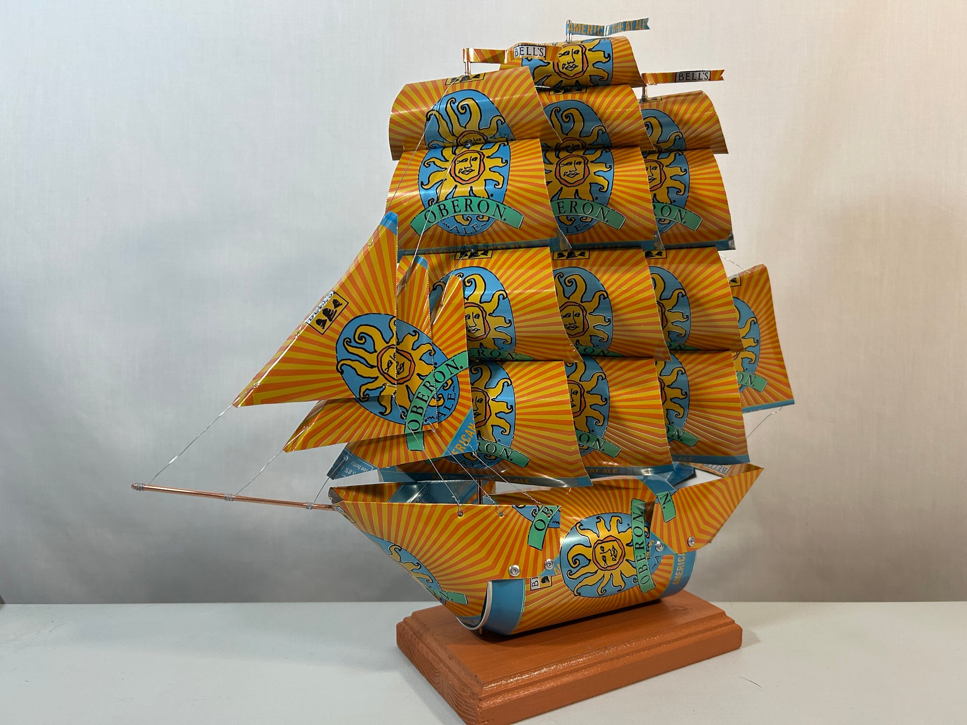 Bell's Oberon Ale Beer Can Ship