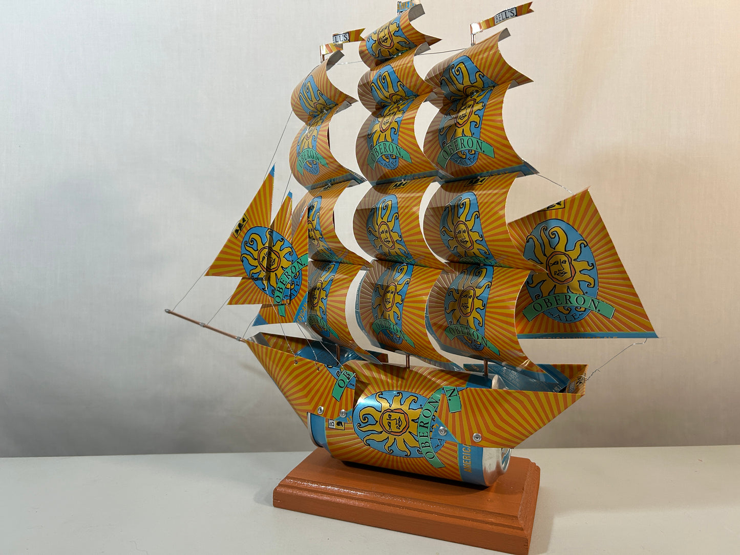 Bell's Oberon Ale Beer Can Ship
