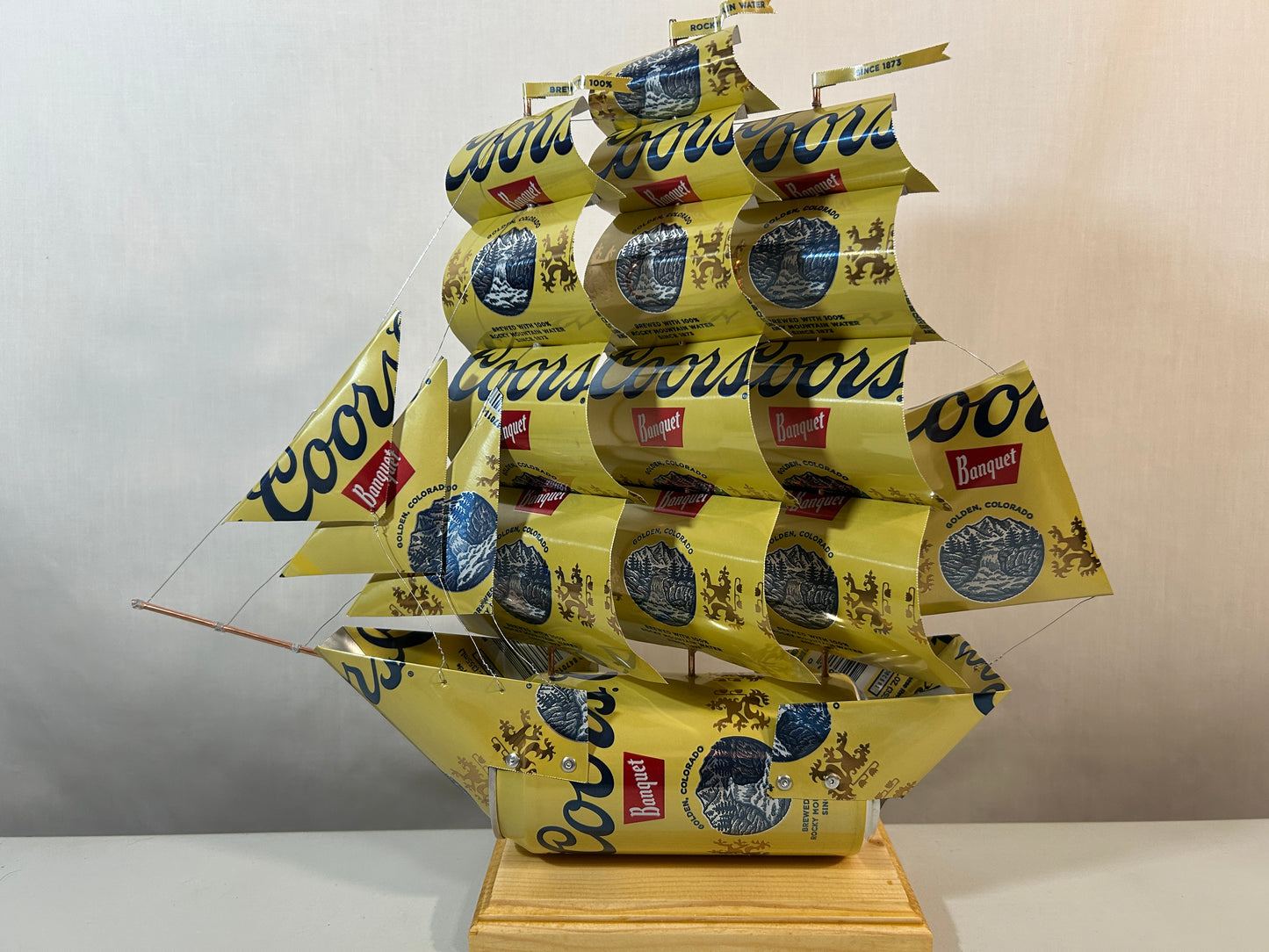 Coors Banquet Beer Can Ship
