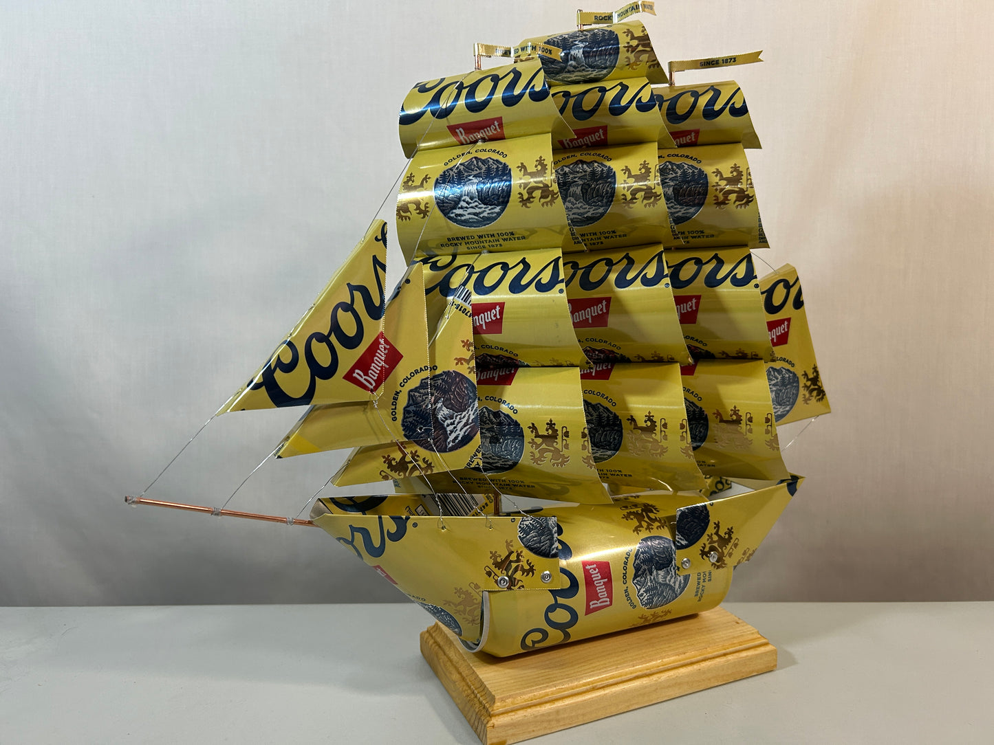 Coors Banquet Beer Can Ship