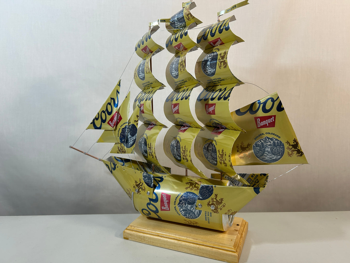 Coors Banquet Beer Can Ship