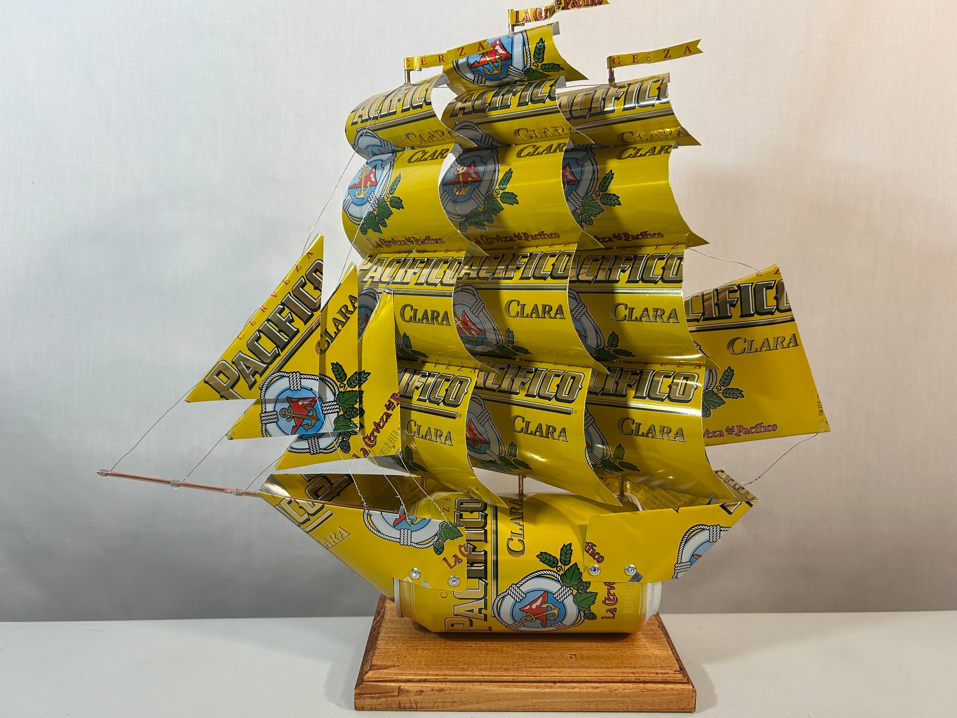 Pacifico Clara Beer Can Ship