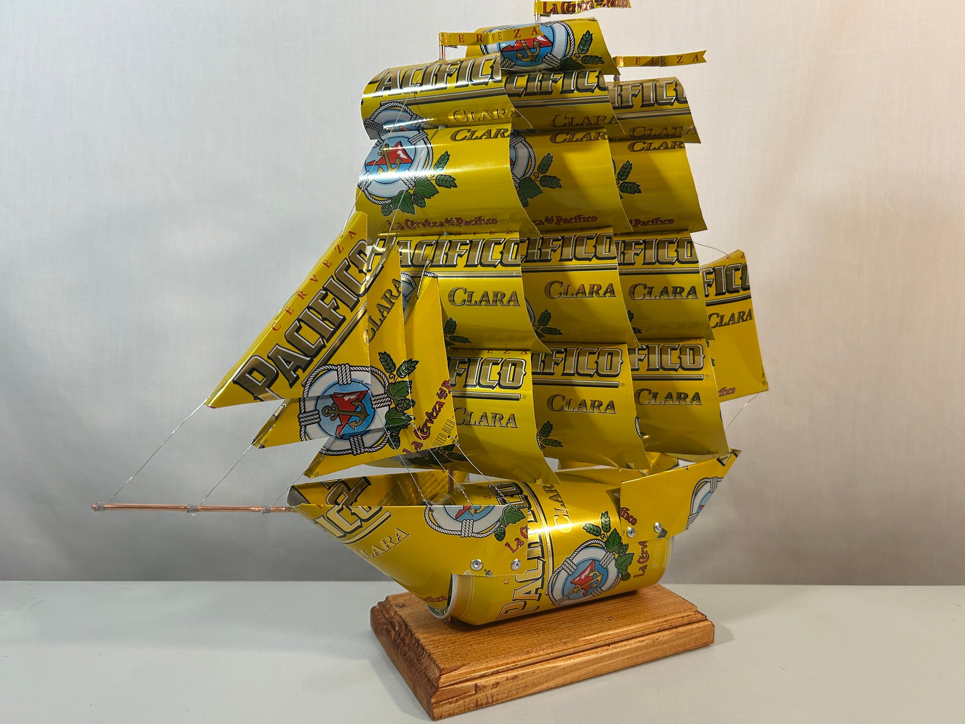 Pacifico Clara Beer Can Ship