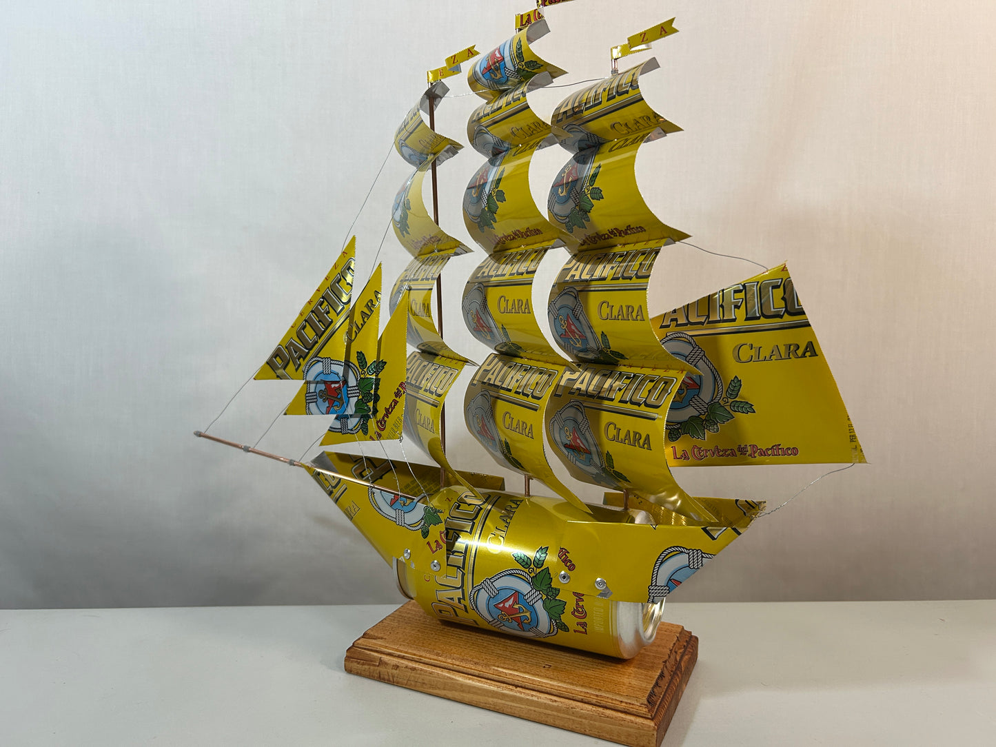 Pacifico Clara Beer Can Ship