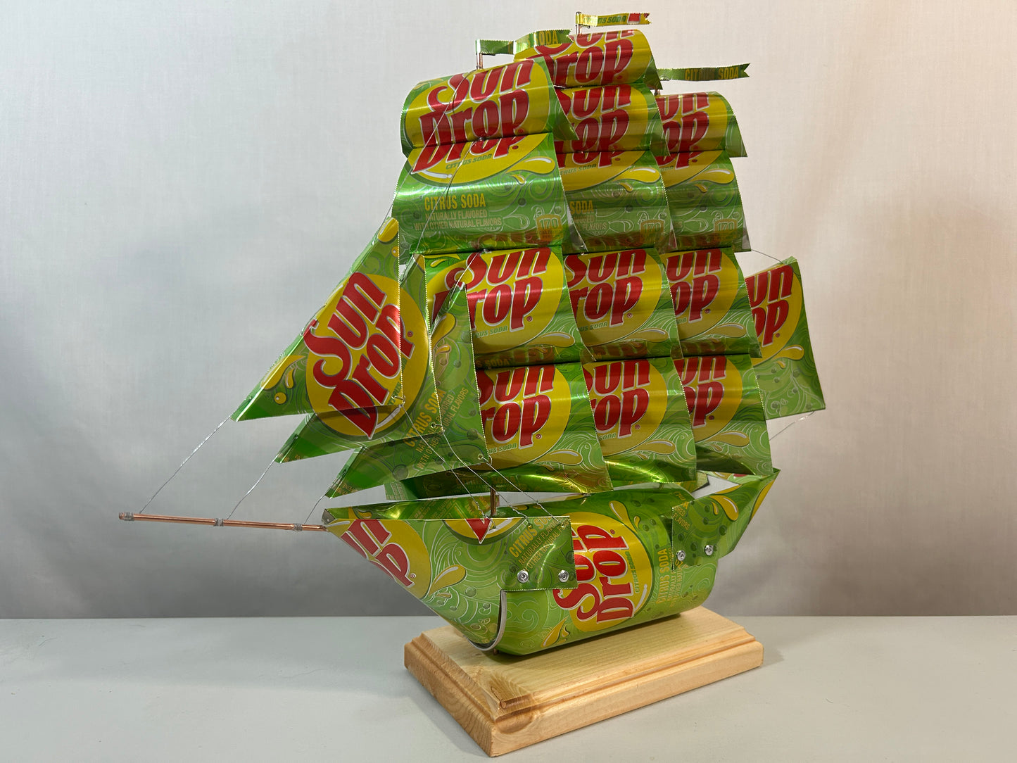 Sun Drop Soda Can Ship