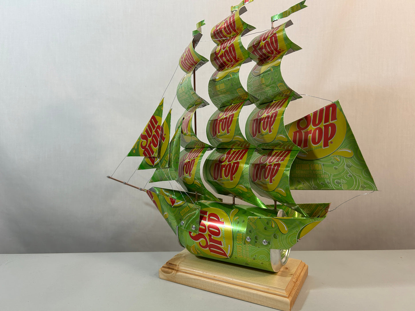 Sun Drop Soda Can Ship