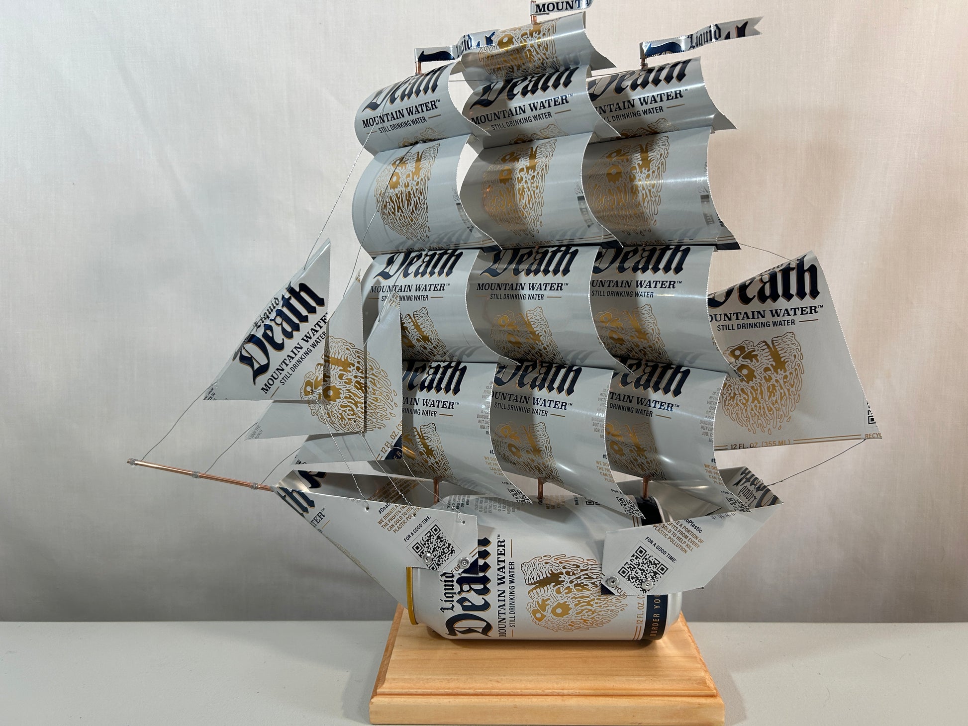 Liquid Death Mountain Water Can Ship