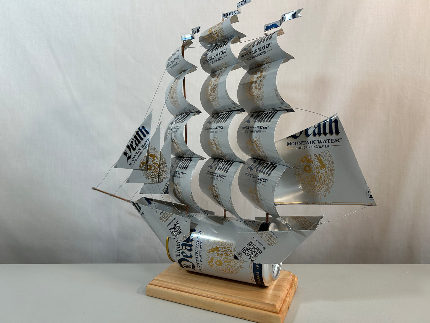 Liquid Death Mountain Water Can Ship