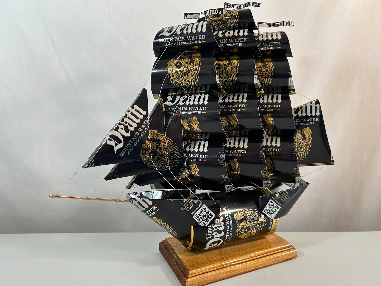 Liquid Death Sparkling Water Can Ship