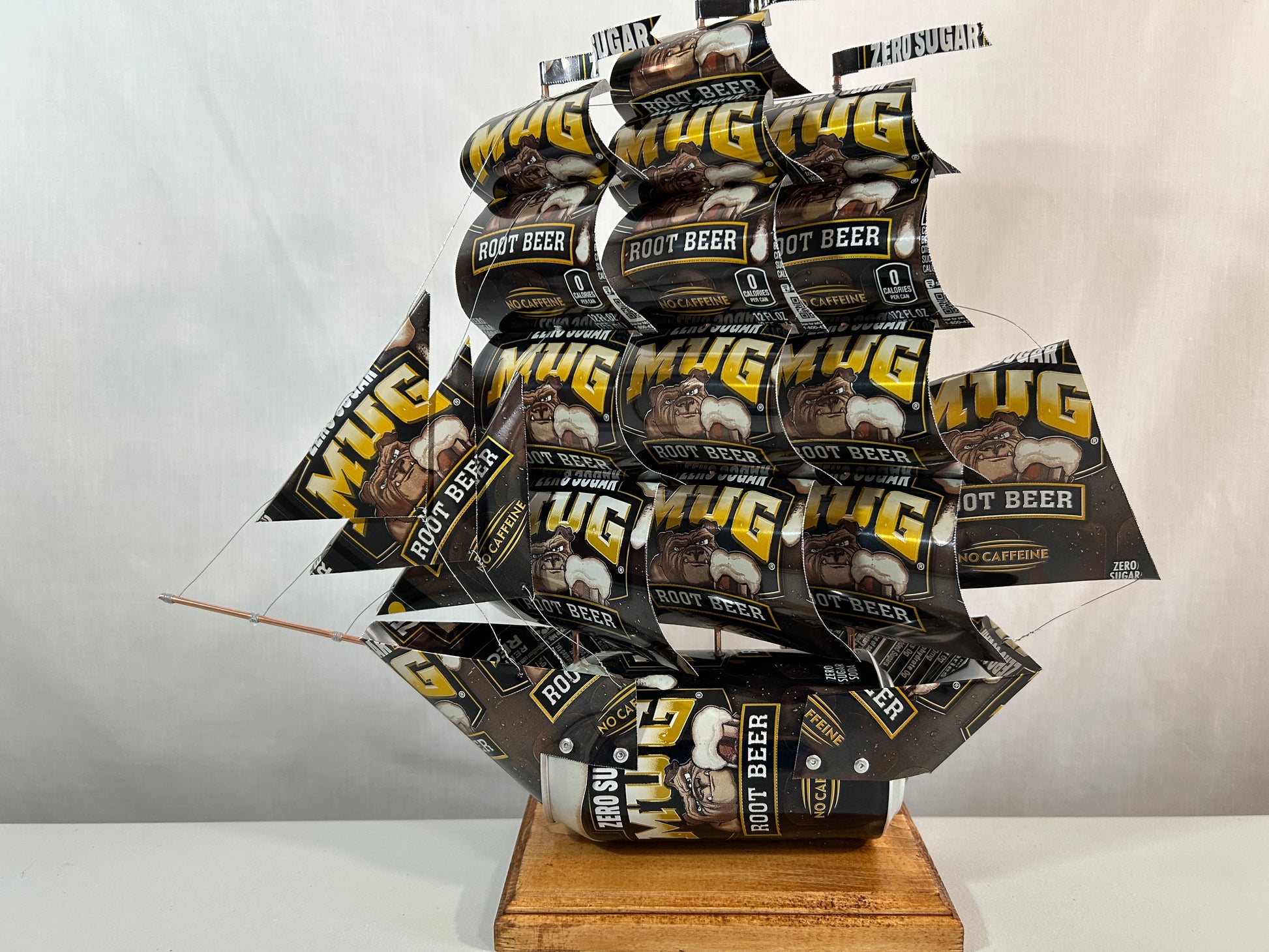 Mug Root Beer Zero Sugar Soda Can Ship