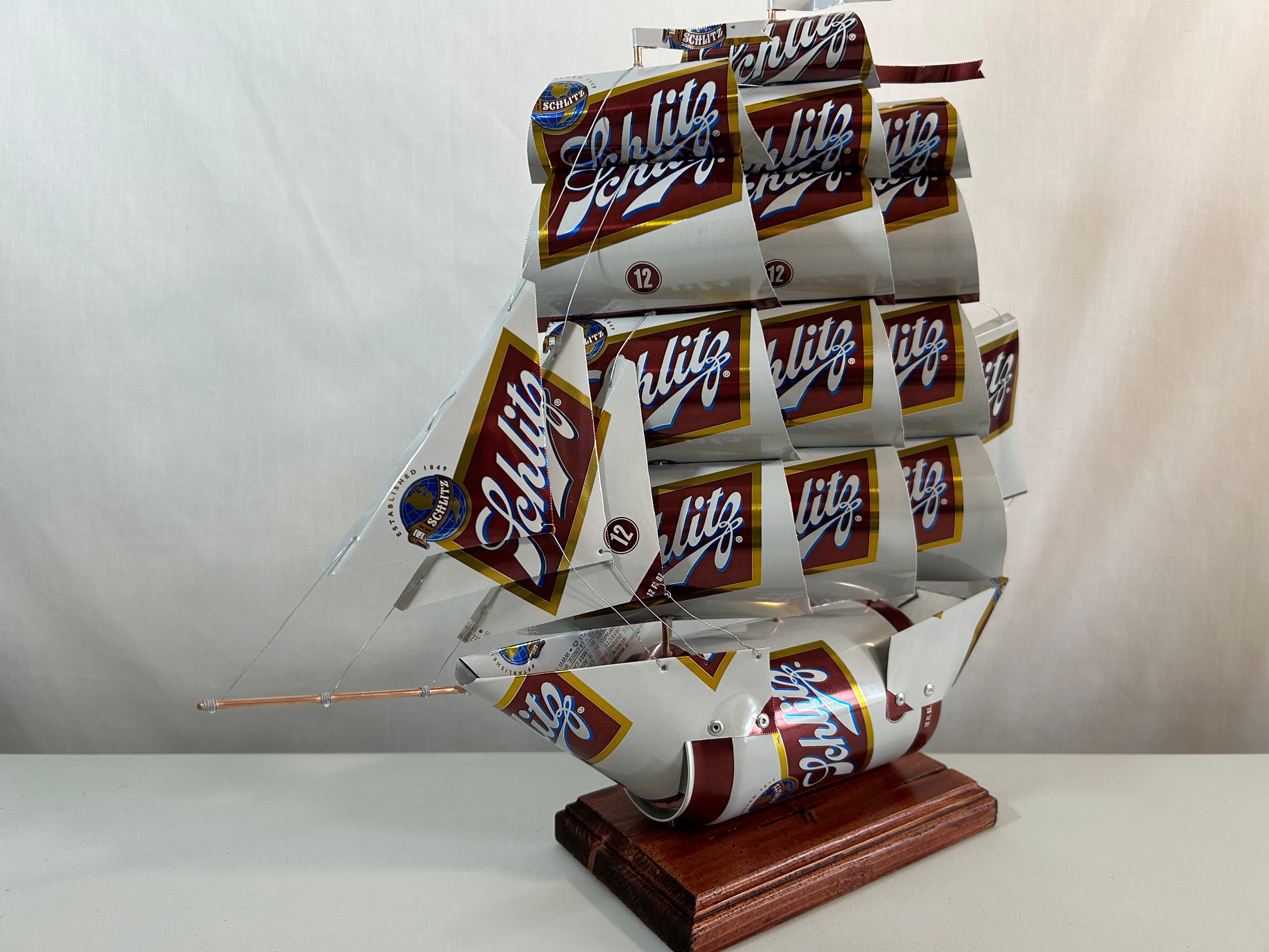 Schlitz Beer Can Ship