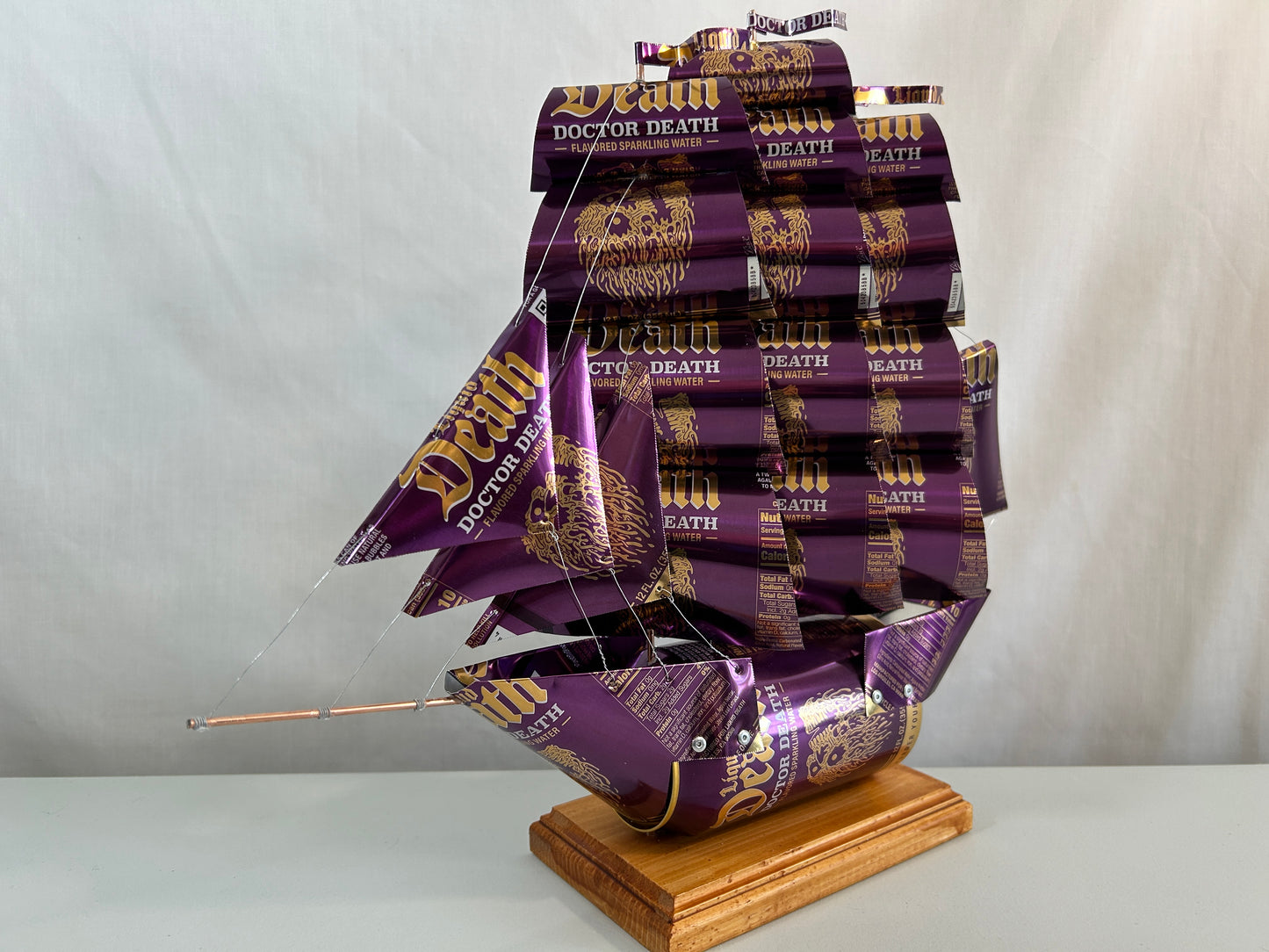 Liquid Death Doctor Death Sparkling Water Can Ship