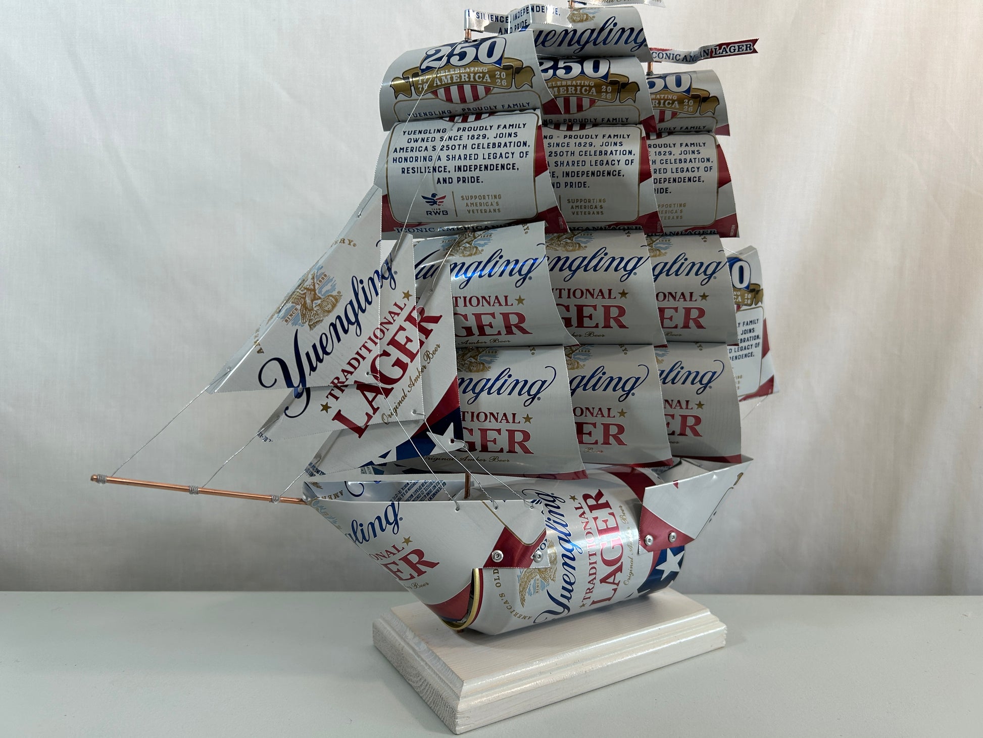 Yuengling Amber Lager Beer Can Ship