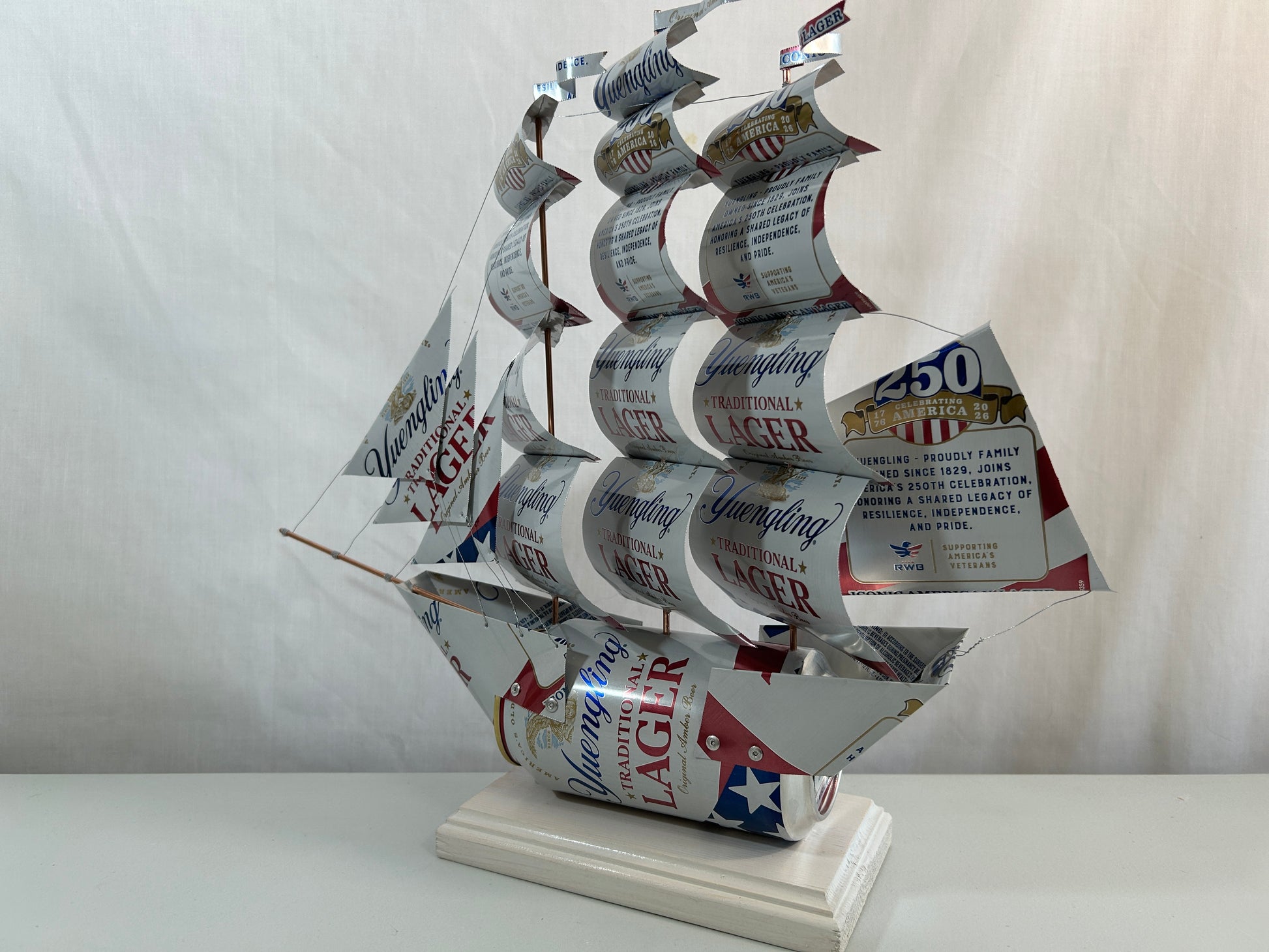 Yuengling Amber Lager Beer Can Ship