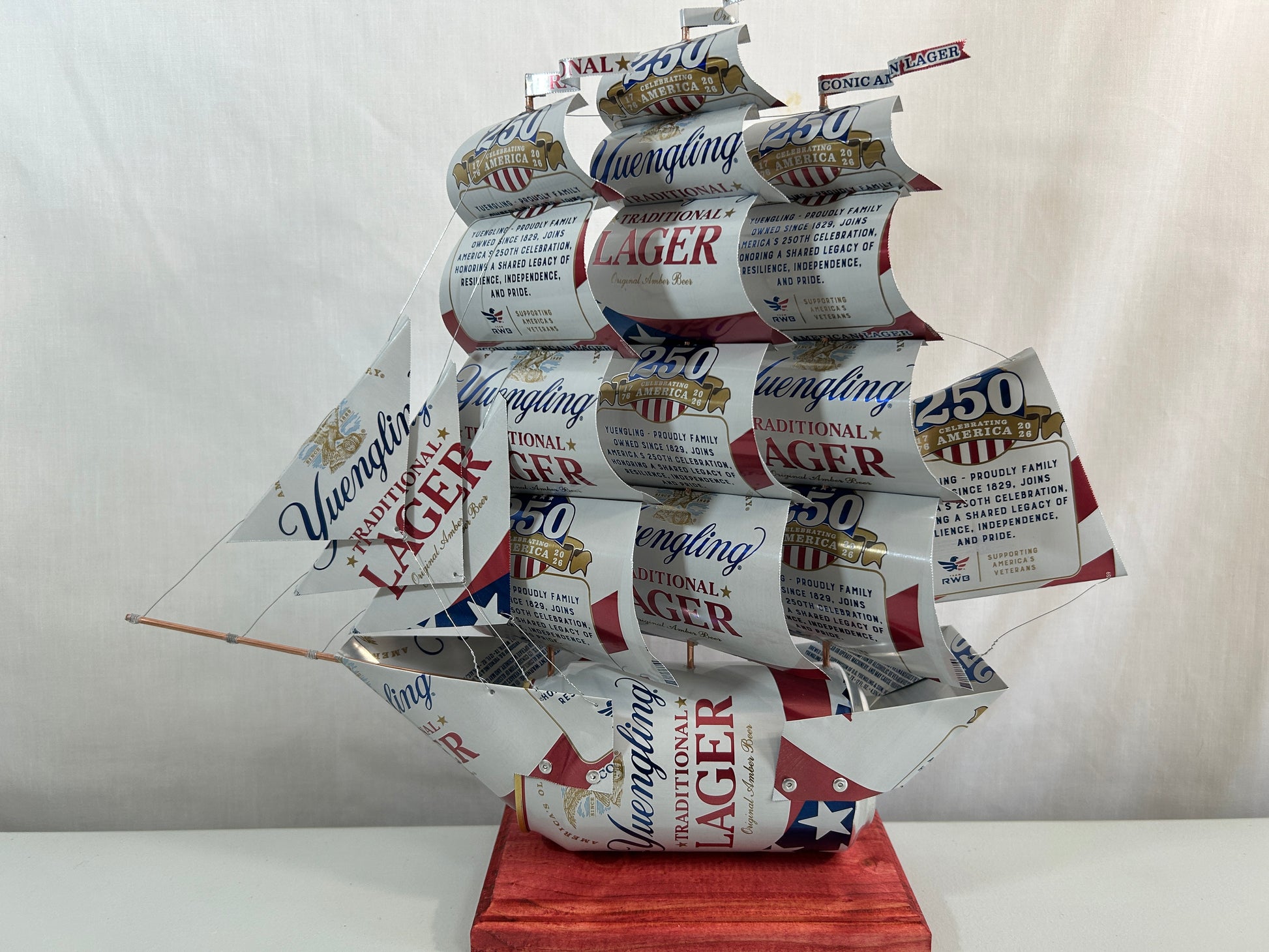 Yuengling Amber Lager Beer Can Ship