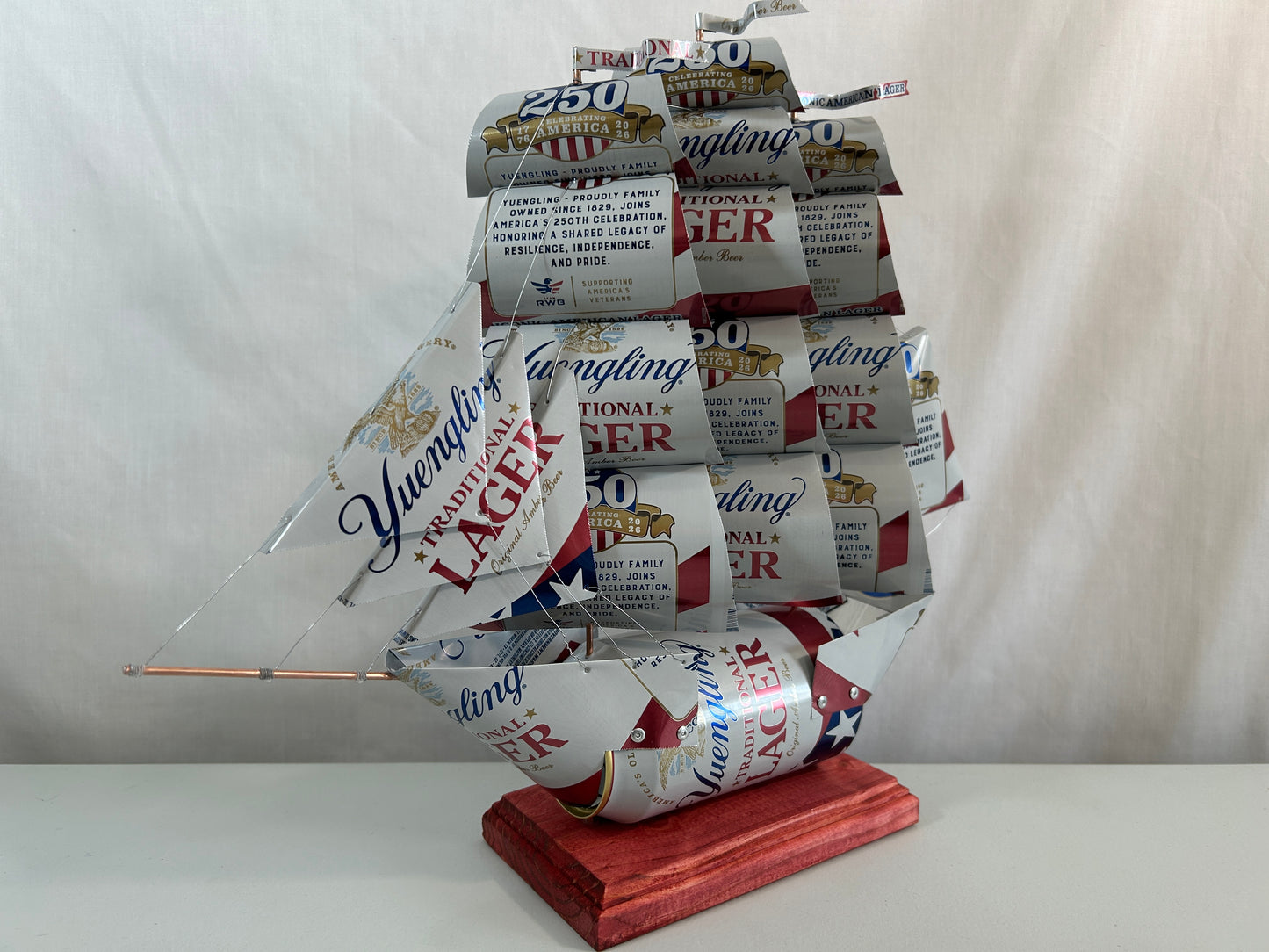 Yuengling Amber Lager Beer Can Ship