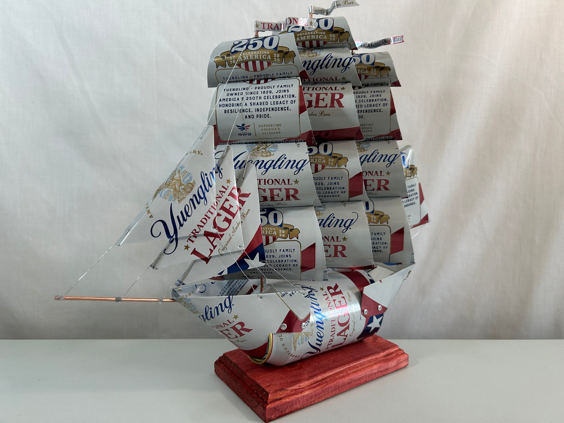 Yuengling Amber Lager Beer Can Ship
