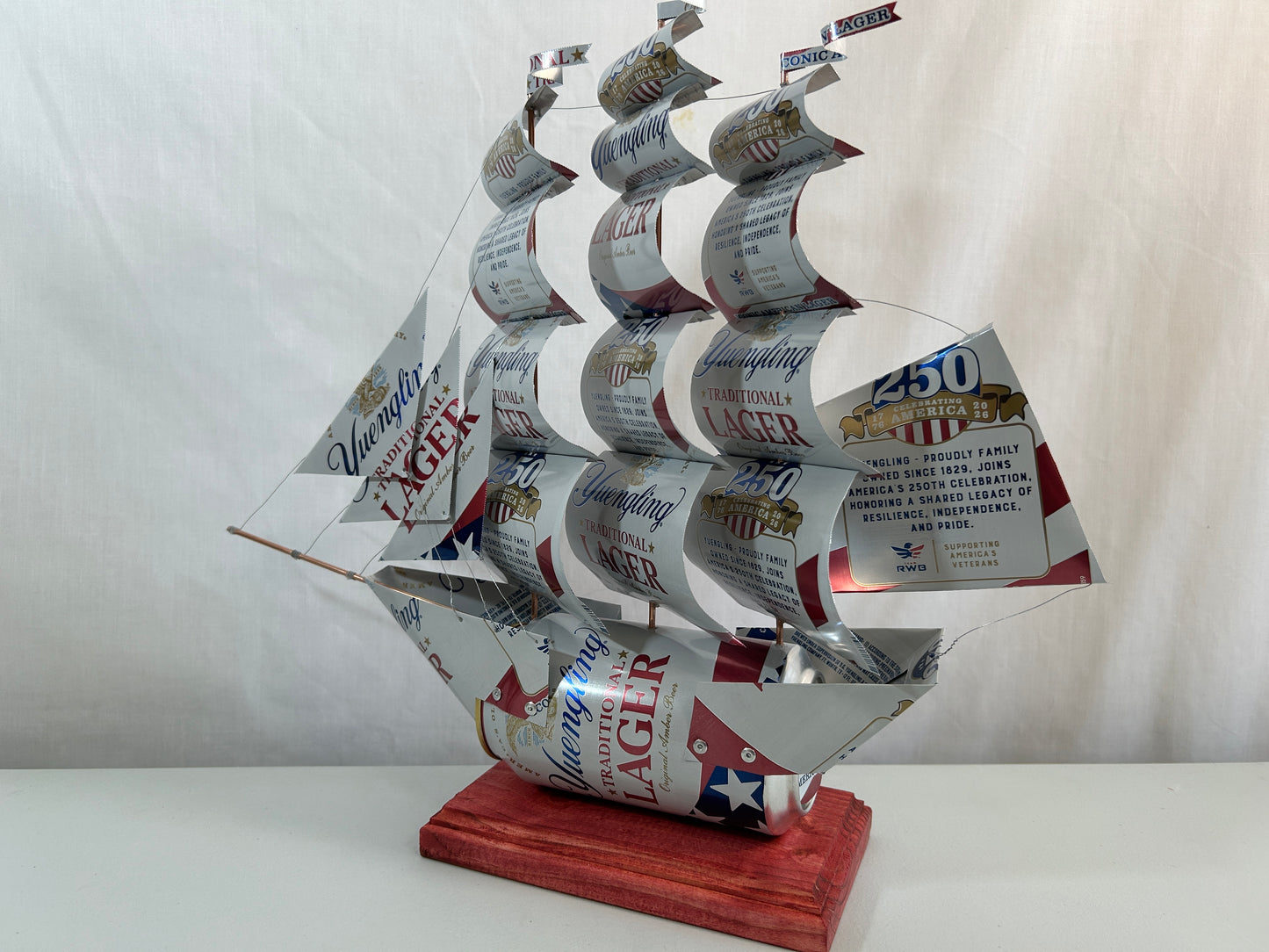 Yuengling Amber Lager Beer Can Ship