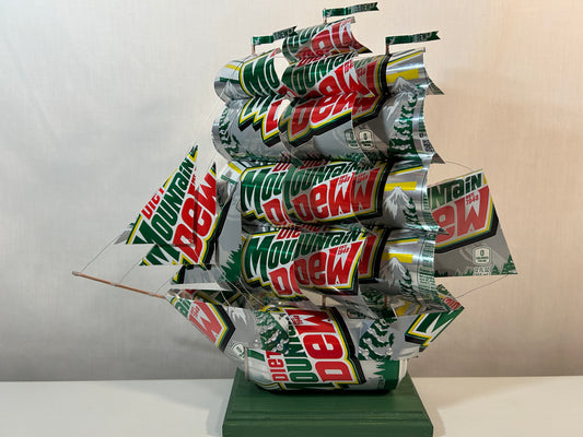 Mountain Dew Diet Soda Can Ship