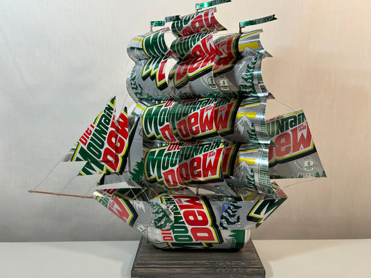Mountain Dew Diet Soda Can Ship